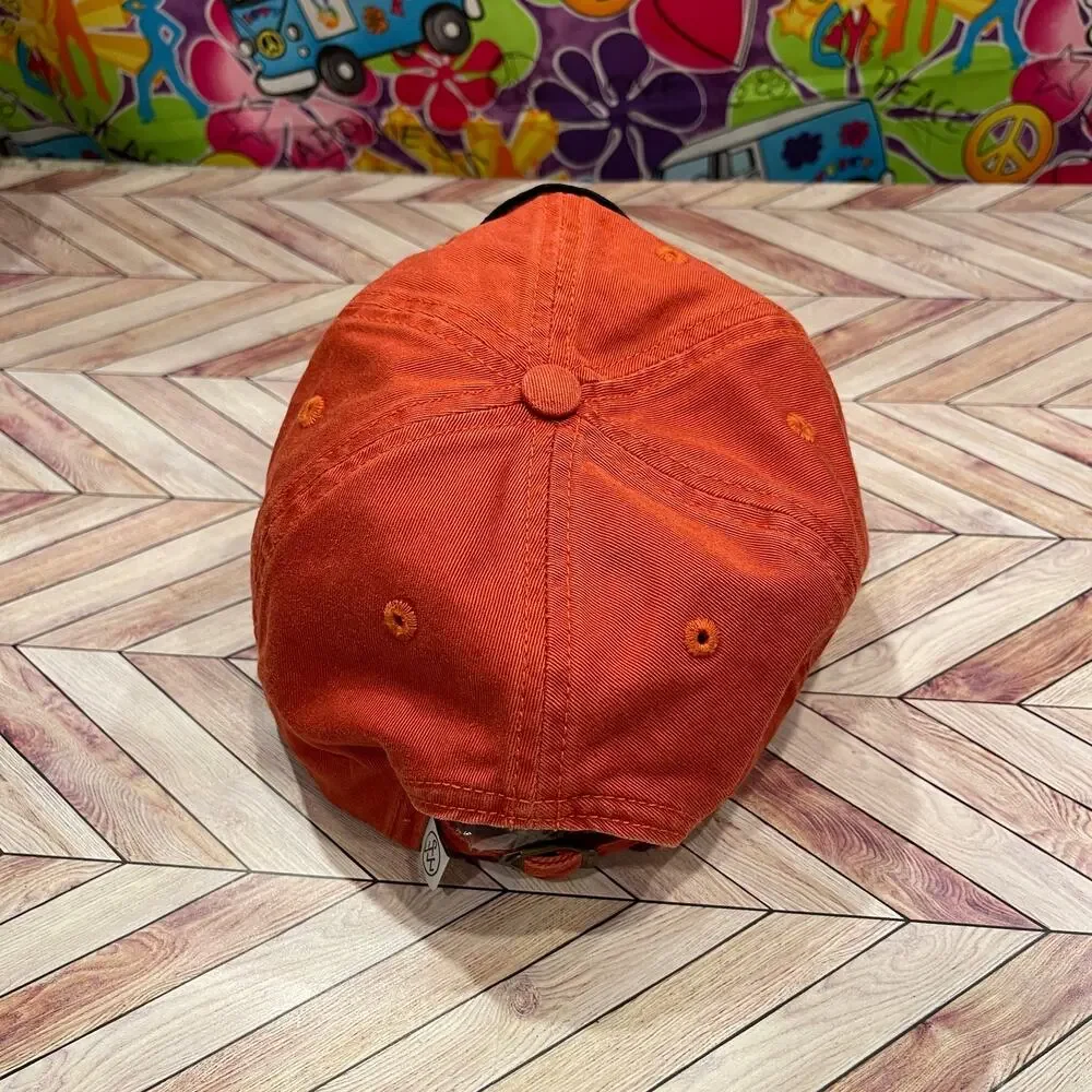 Alternative Happy Camper Orange Trucker Adjustable Hat (Pre-owned)